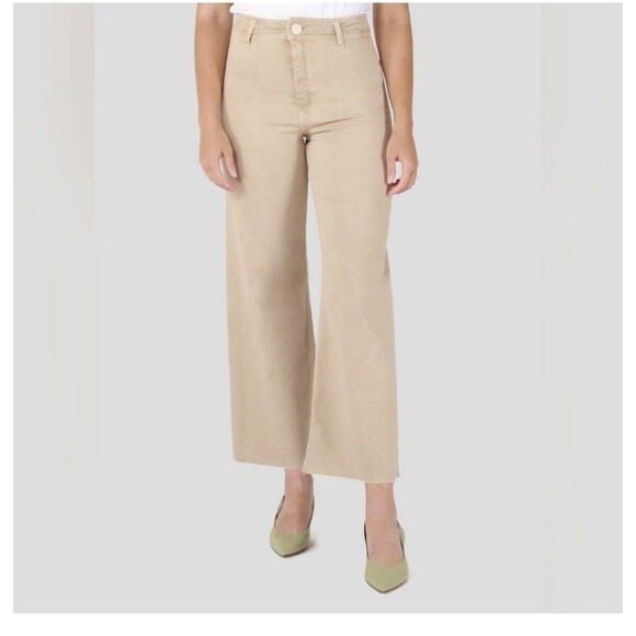 NWT Dex Milly Women’s High Rise Culotte Wide Leg Pants Sz 25 - Picture 1 of 6